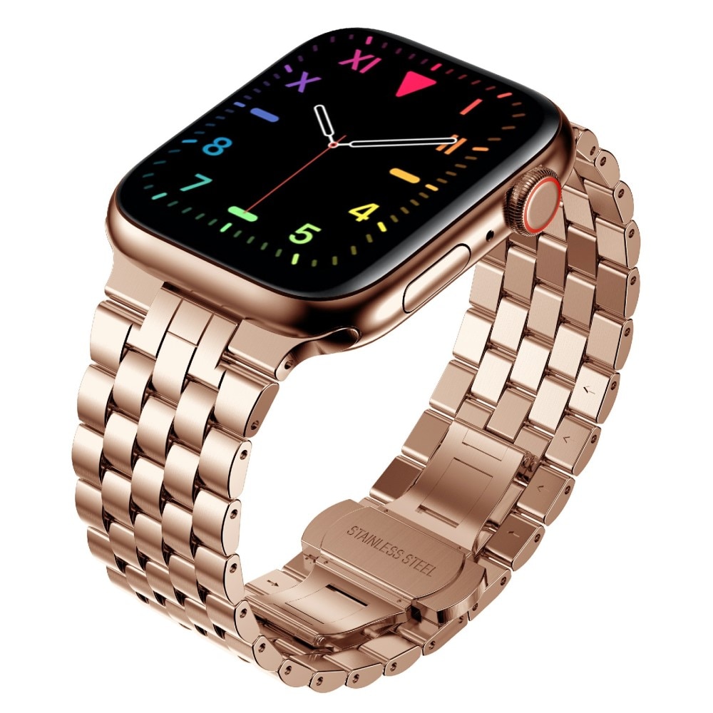 Business Metalliranneke Apple Watch SE 40mm ruusukulta