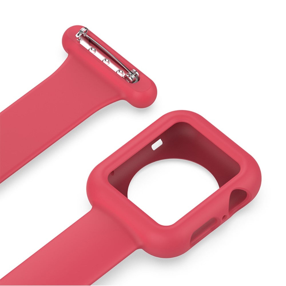 Apple Watch 42mm kuori hoitajan kello punainen