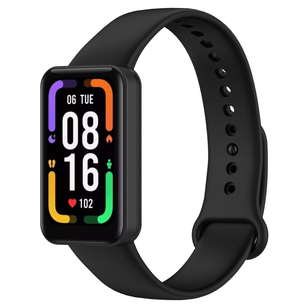 Silikoniranneke Xiaomi Redmi Smart Band Pro musta