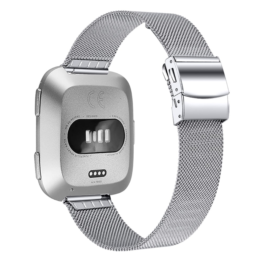 Mesh Bracelet Fitbit Versa/Versa 2 Silver