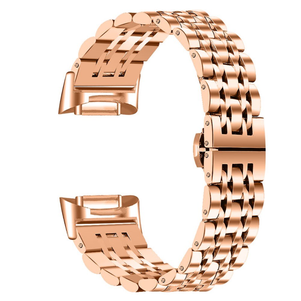 Stainless Steel Bracelet Fitbit Charge 5 Ruusukulta