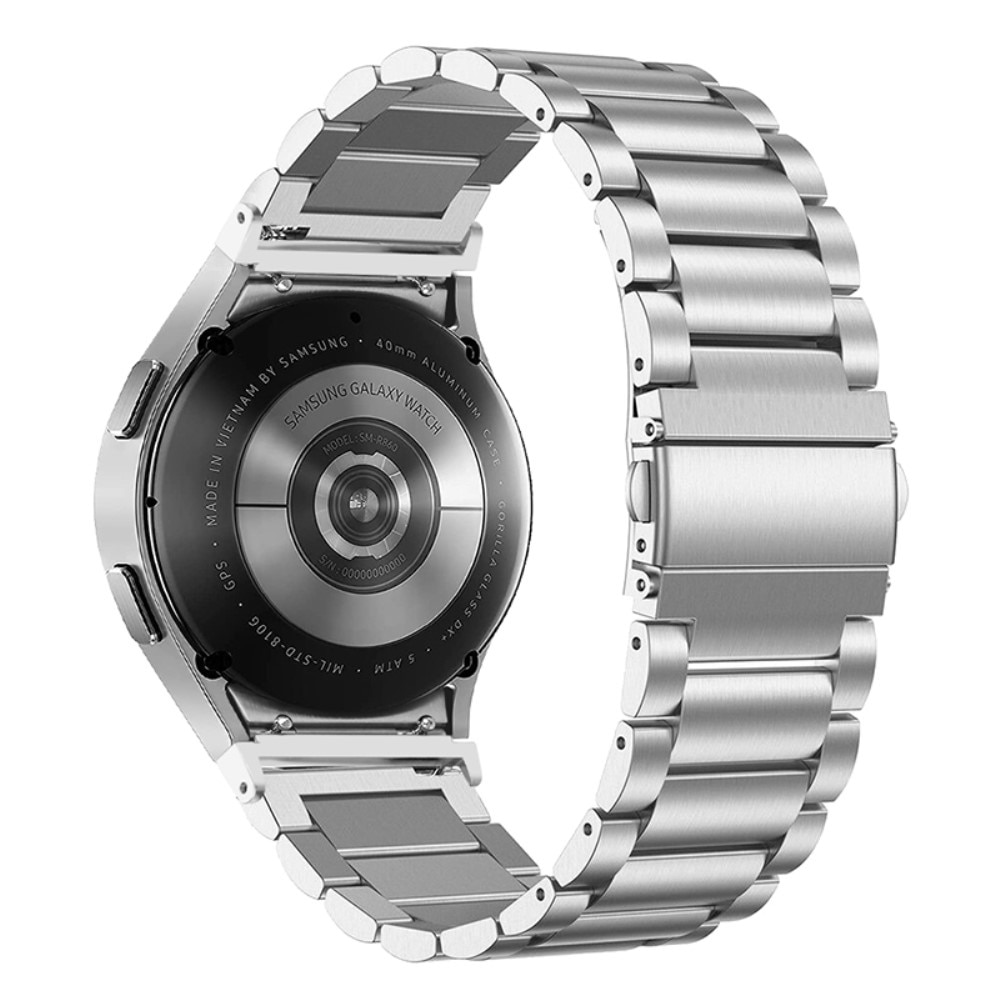 Full Fit Metalliranneke Samsung Galaxy Watch 5 40mm hopea