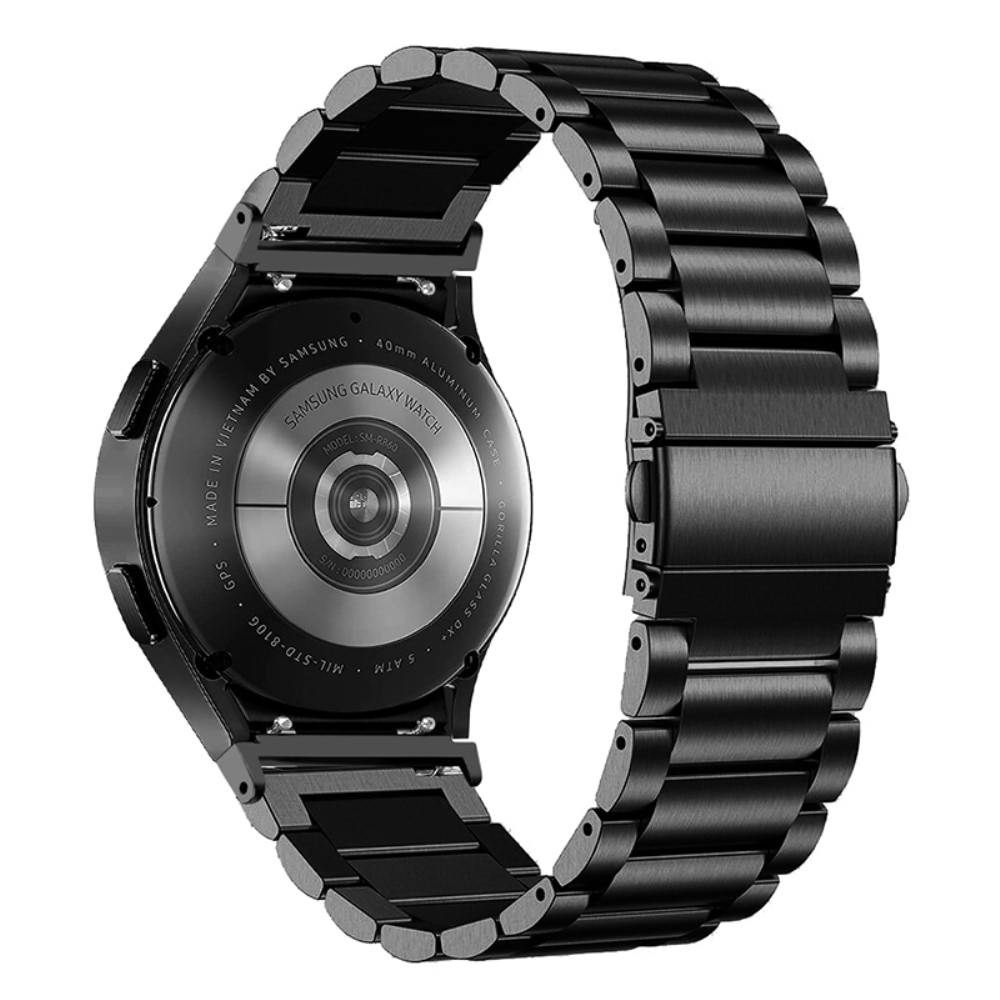 Full Fit Metalliranneke Samsung Galaxy Watch 5 44mm musta