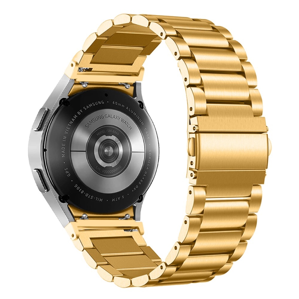 Full Fit Metalliranneke Samsung Galaxy Watch 4 44mm kulta