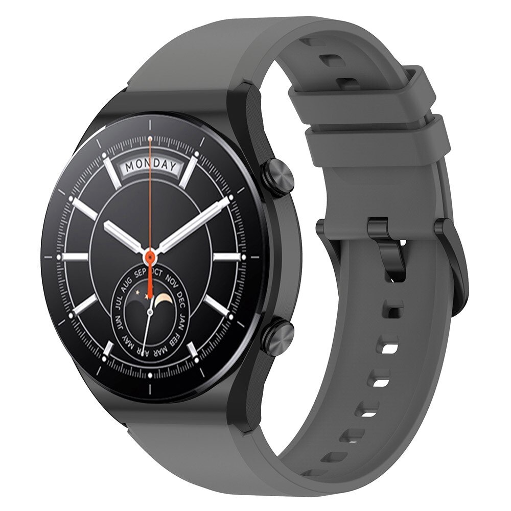 Silikoniranneke Xiaomi Watch S1 harmaa