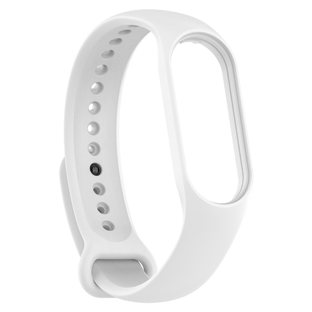 Silikoniranneke Xiaomi Mi Band 7 valkoinen