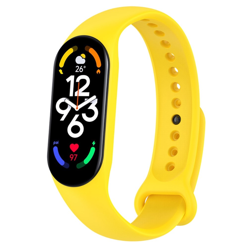 Silikoniranneke Xiaomi Mi Band 7 keltainen