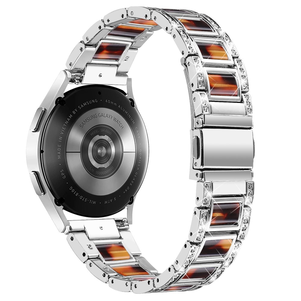 Diamond Bracelet Garmin Forerunner 165 Silver Coffee