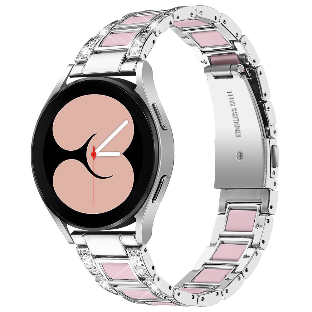 Diamond Bracelet Samsung Galaxy Watch 5 40mm Silver Rose