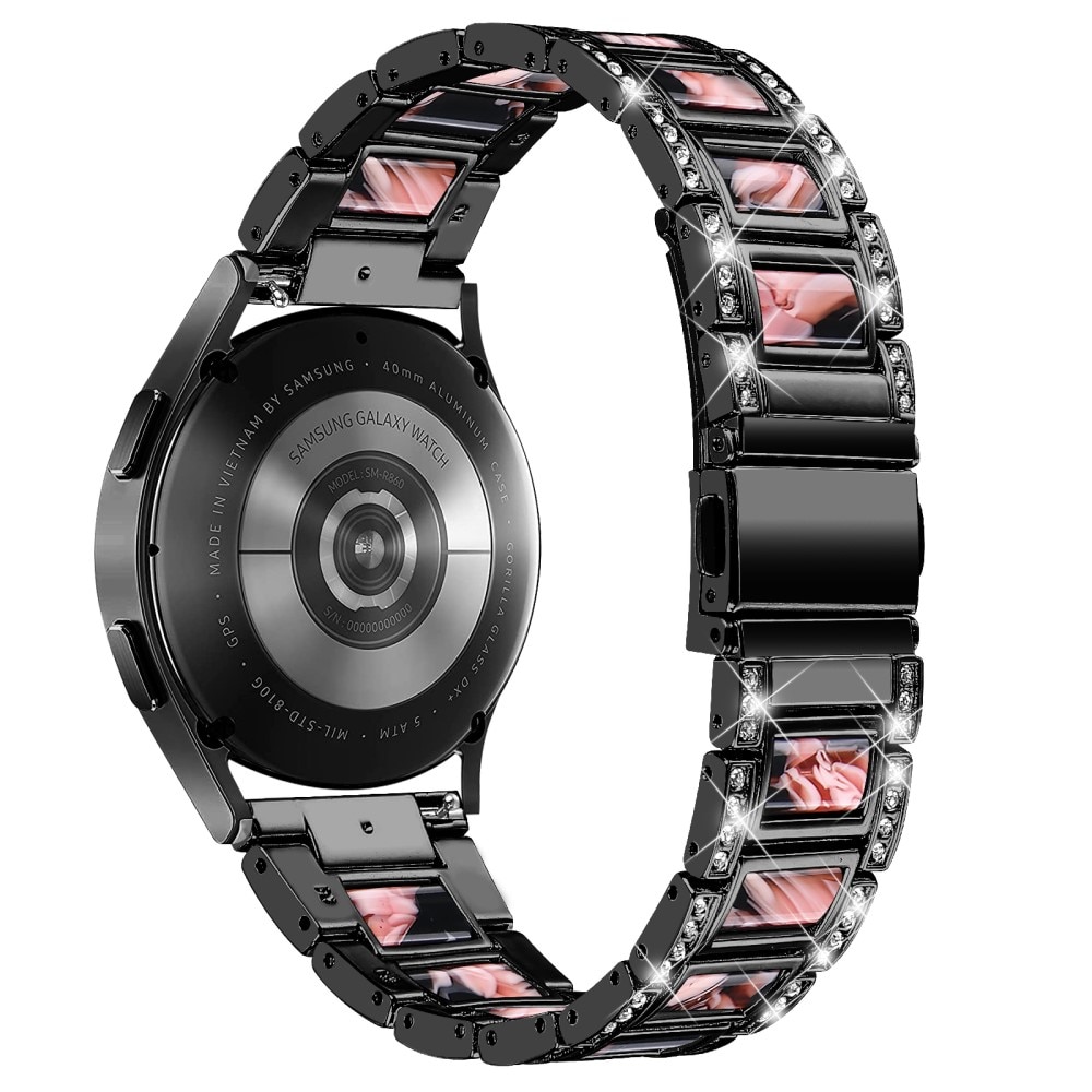 Diamond Bracelet Amazfit GTS 4 Mini Black Blossom