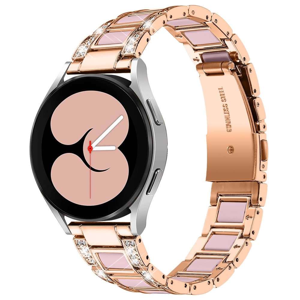 Diamond Bracelet Samsung Galaxy Watch 5 44mm Rosegold Rose