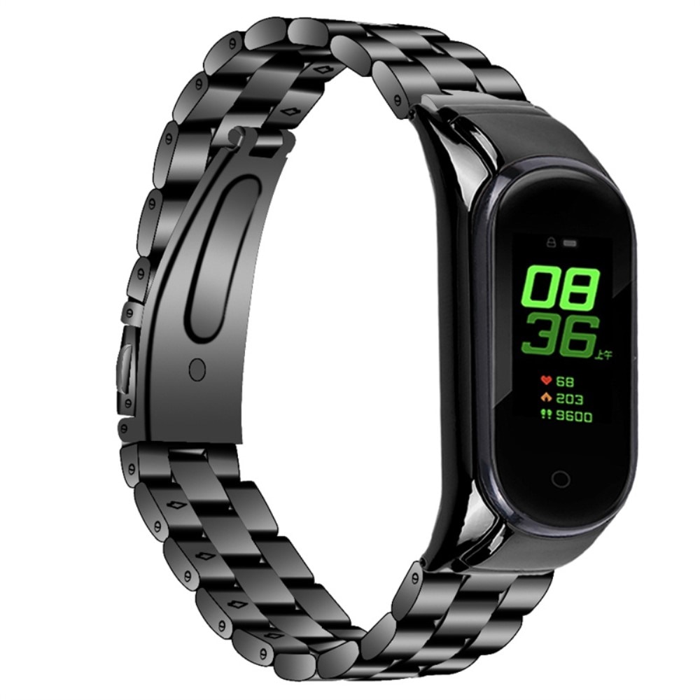 Metalliranneke Xiaomi Mi Band 7 musta