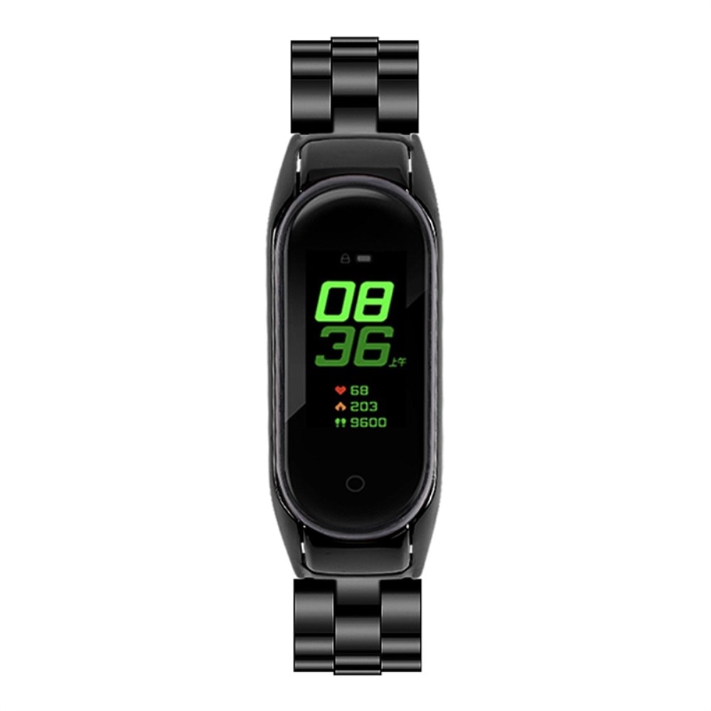 Metalliranneke Xiaomi Mi Band 7 musta