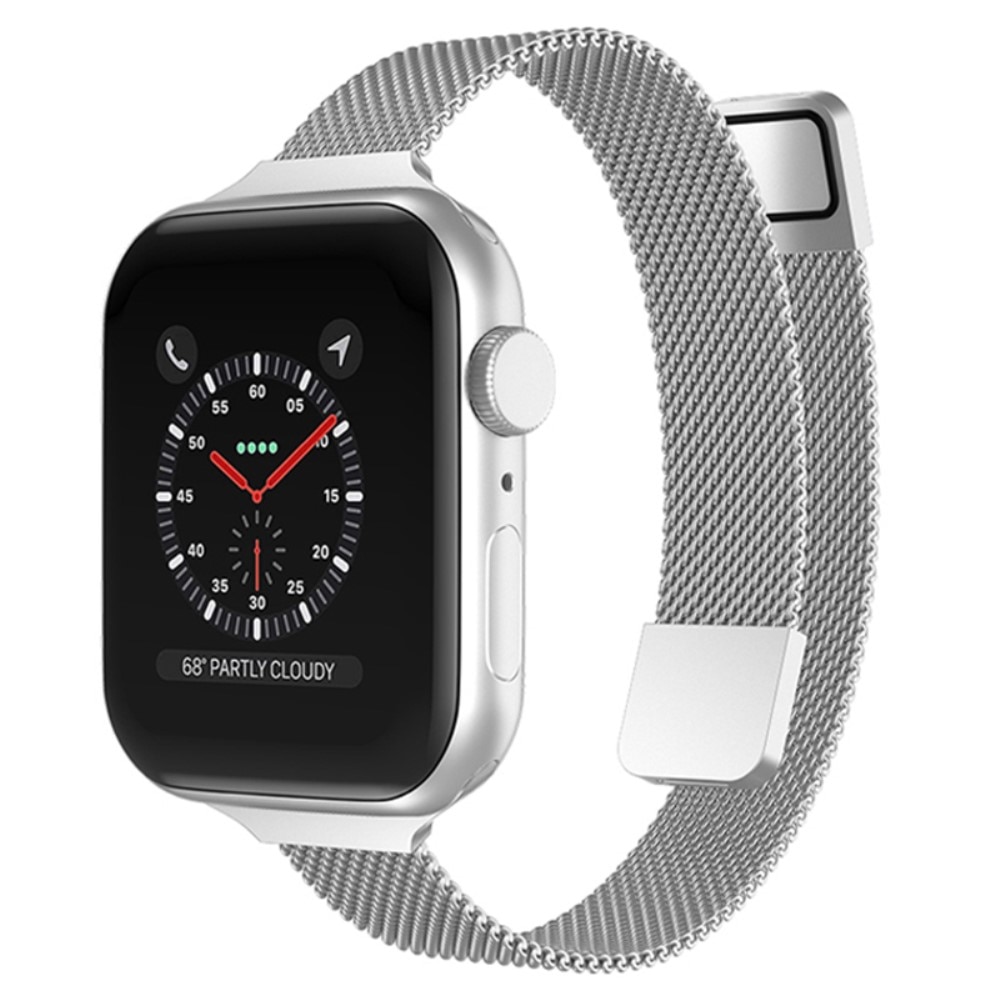 Ranneke Slim Milanese Apple Watch 42mm hopea