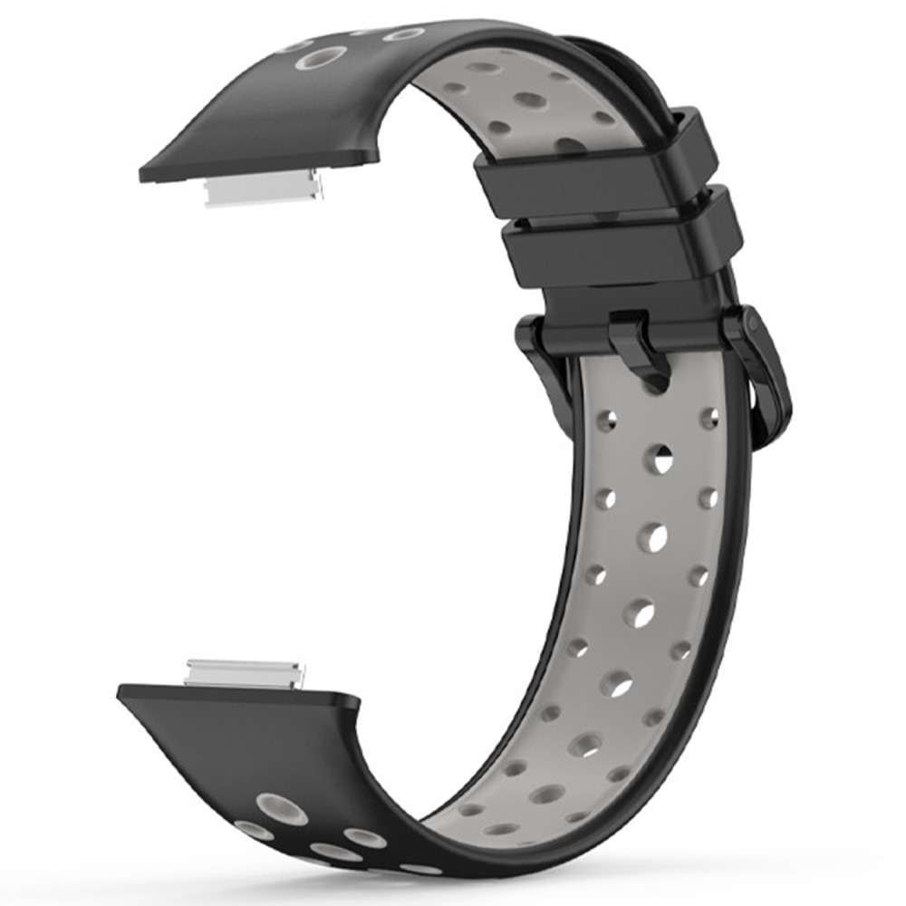 Silikoniranneke Urheilu Huawei Watch Fit 2 musta