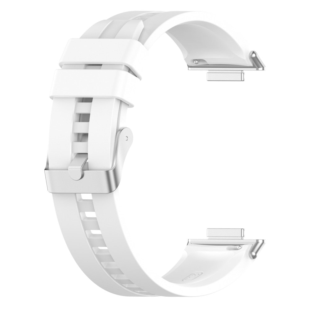 Silikoniranneke Huawei Watch Fit 2 valkoinen