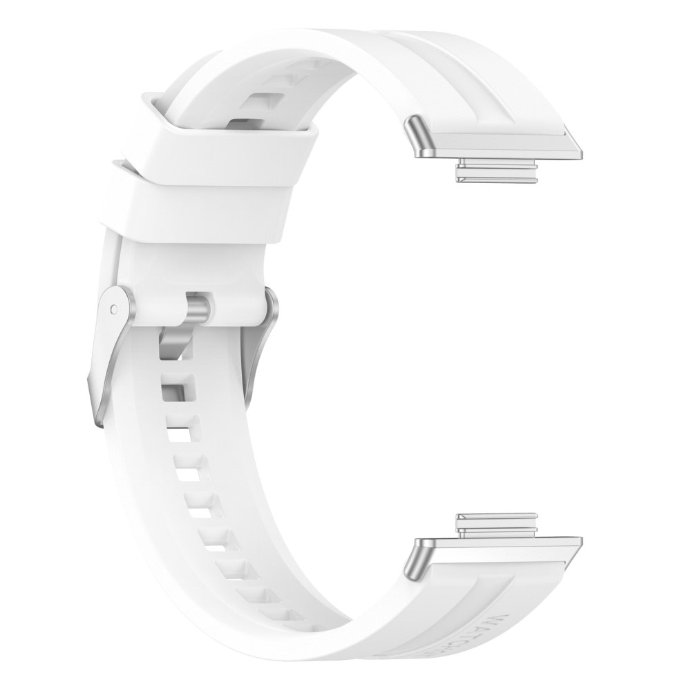 Silikoniranneke Huawei Watch Fit 2 valkoinen