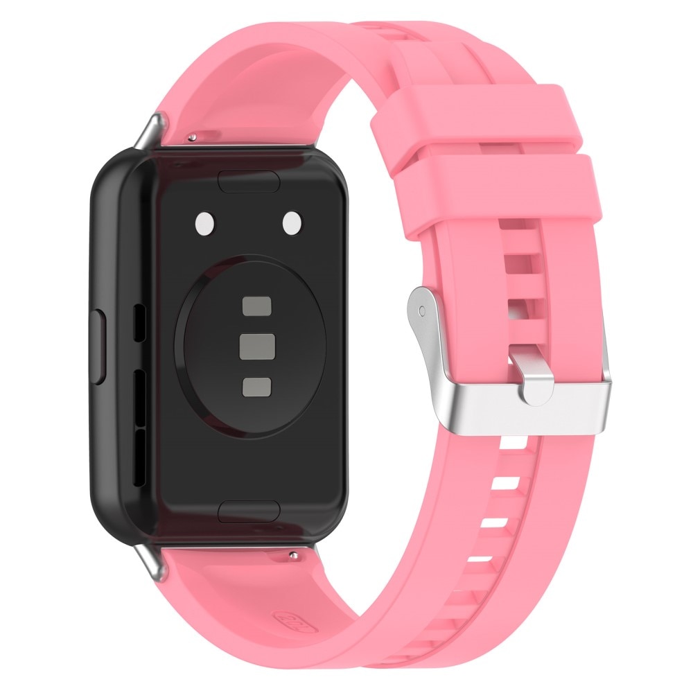 Silikoniranneke Huawei Watch Fit 2 vaaleanpunainen