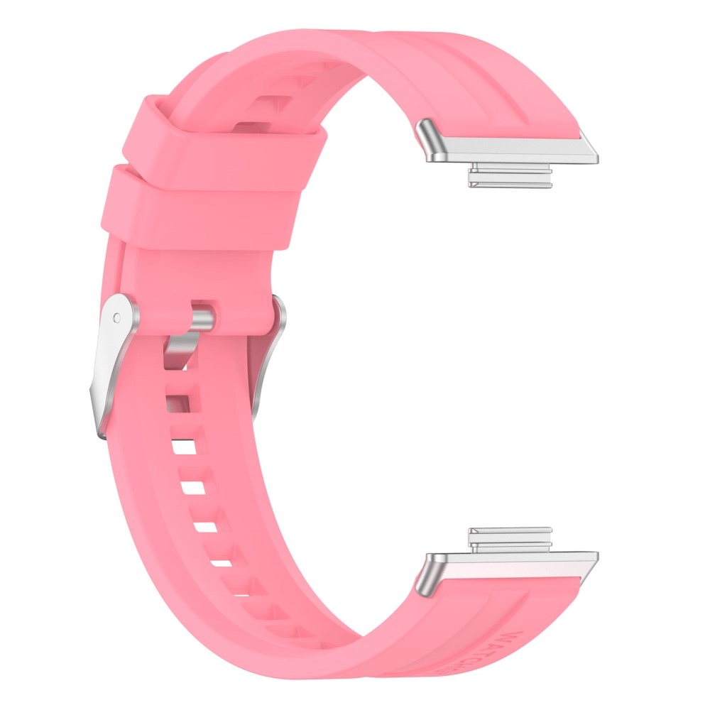 Silikoniranneke Huawei Watch Fit 2 vaaleanpunainen