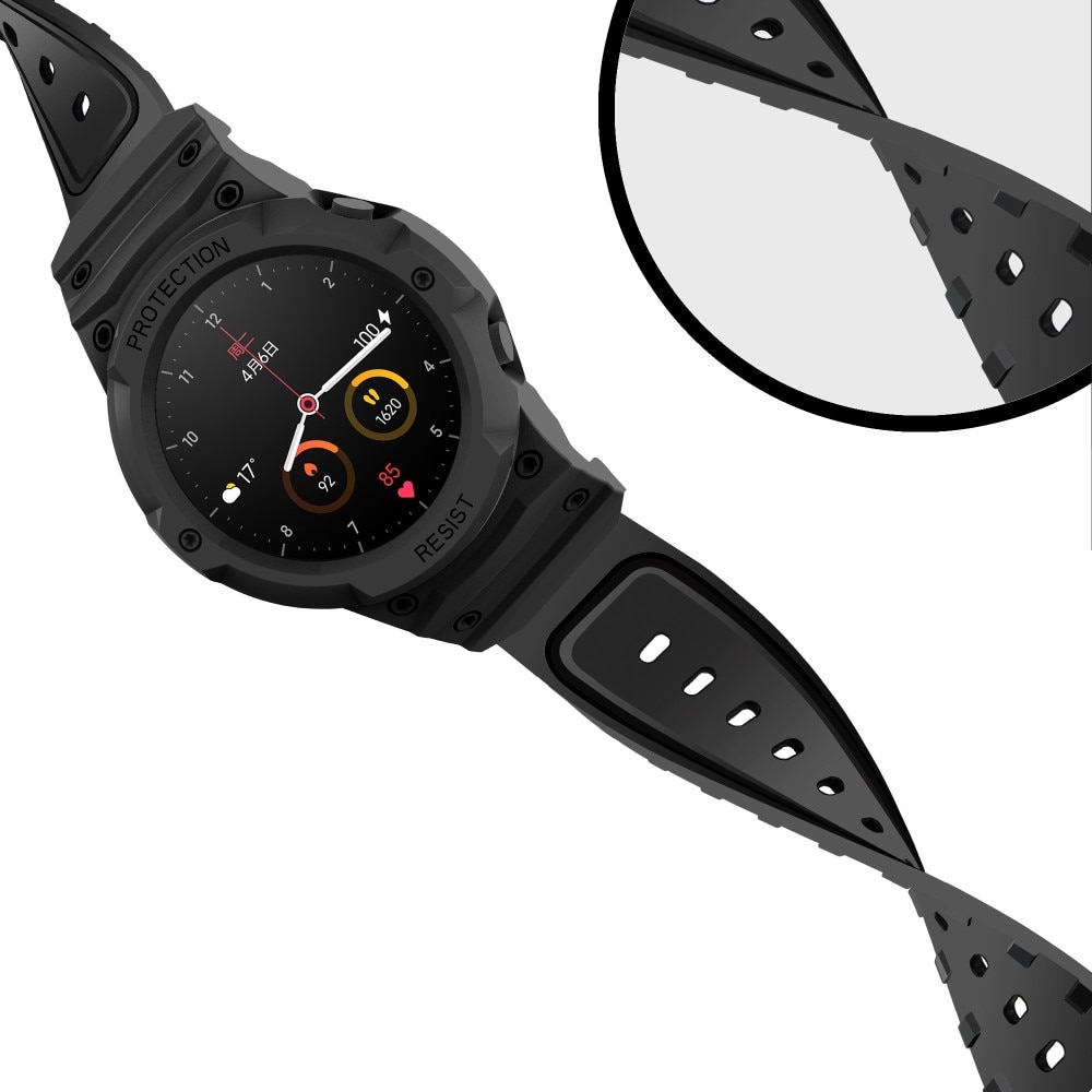 Xiaomi Mi Watch Adventure Kuori+Ranneke musta