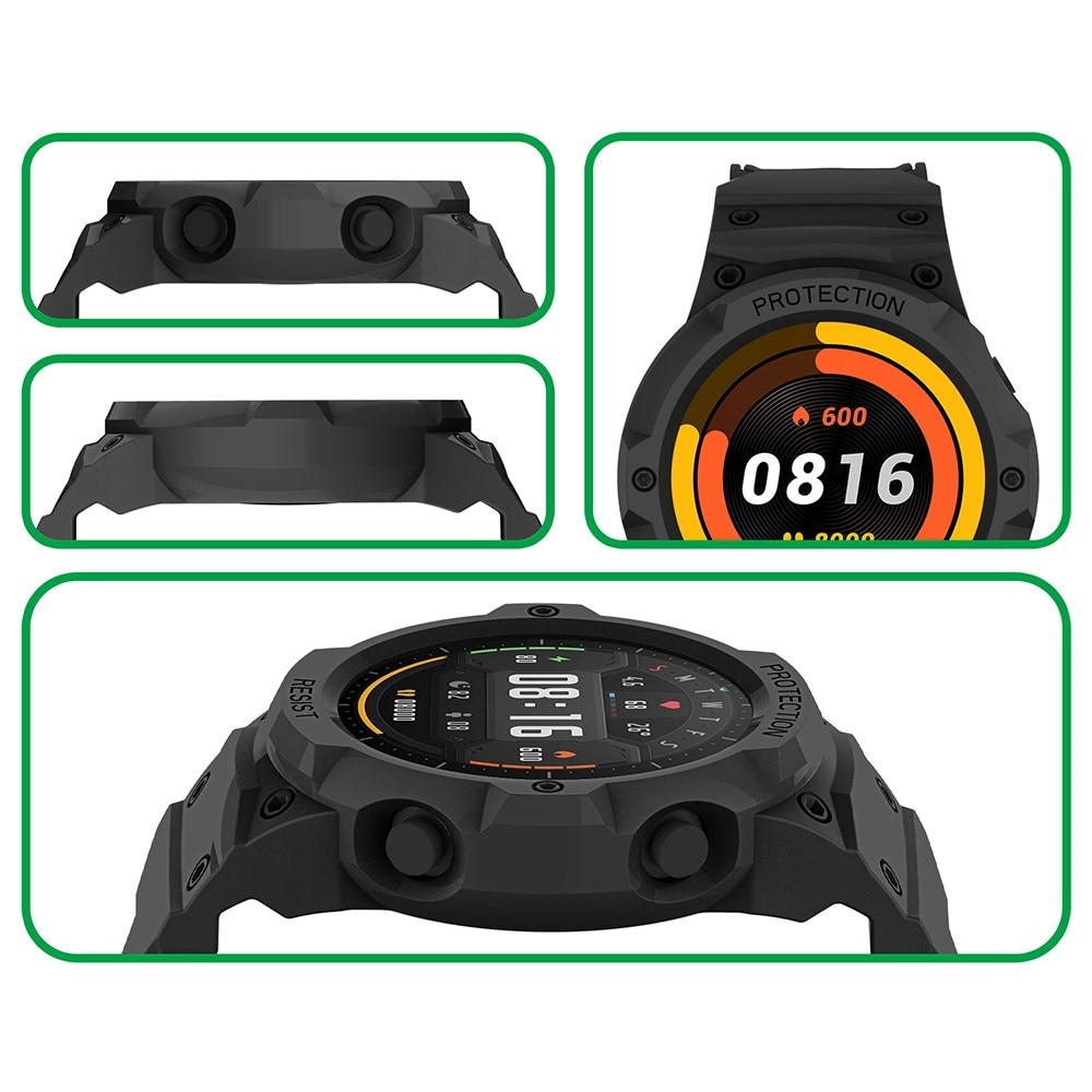 Xiaomi Mi Watch Adventure Kuori+Ranneke musta