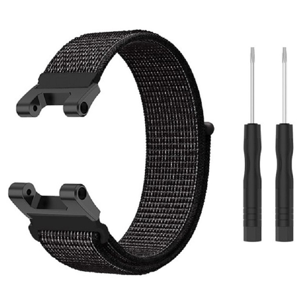 Nailonranneke Amazfit T-Rex Pro/T-Rex Musta