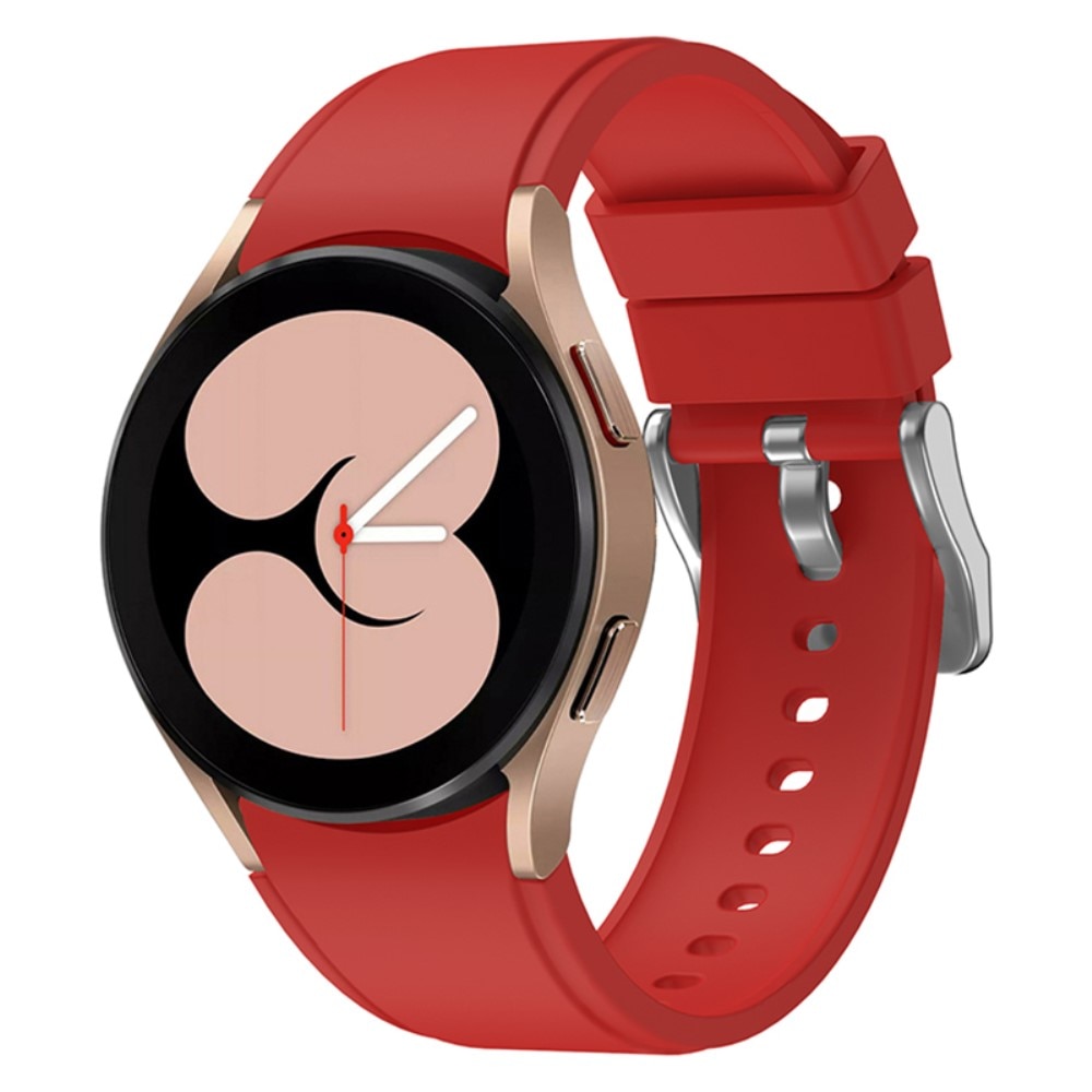 Full Fit Silikoniranneke Samsung Galaxy Watch 5 40mm punainen