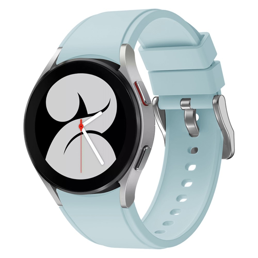 Full Fit Silikoniranneke Samsung Galaxy Watch 4 44mm sininen