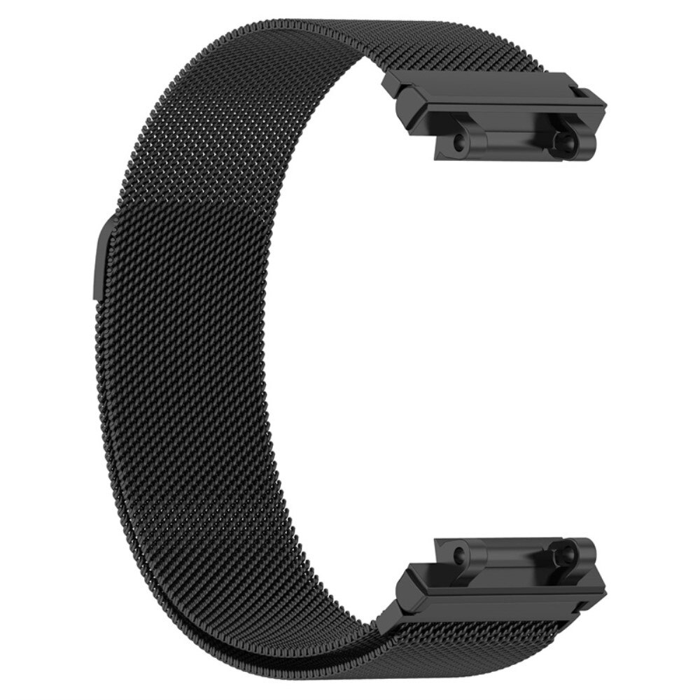 Ranneke Milanese Amazfit T-Rex 2 Musta