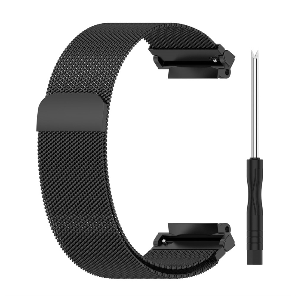 Ranneke Milanese Amazfit T-Rex 2 Musta