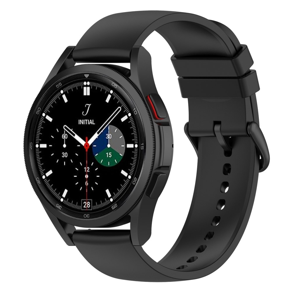 Silikoniranneke Samsung Galaxy Watch 5 40mm musta