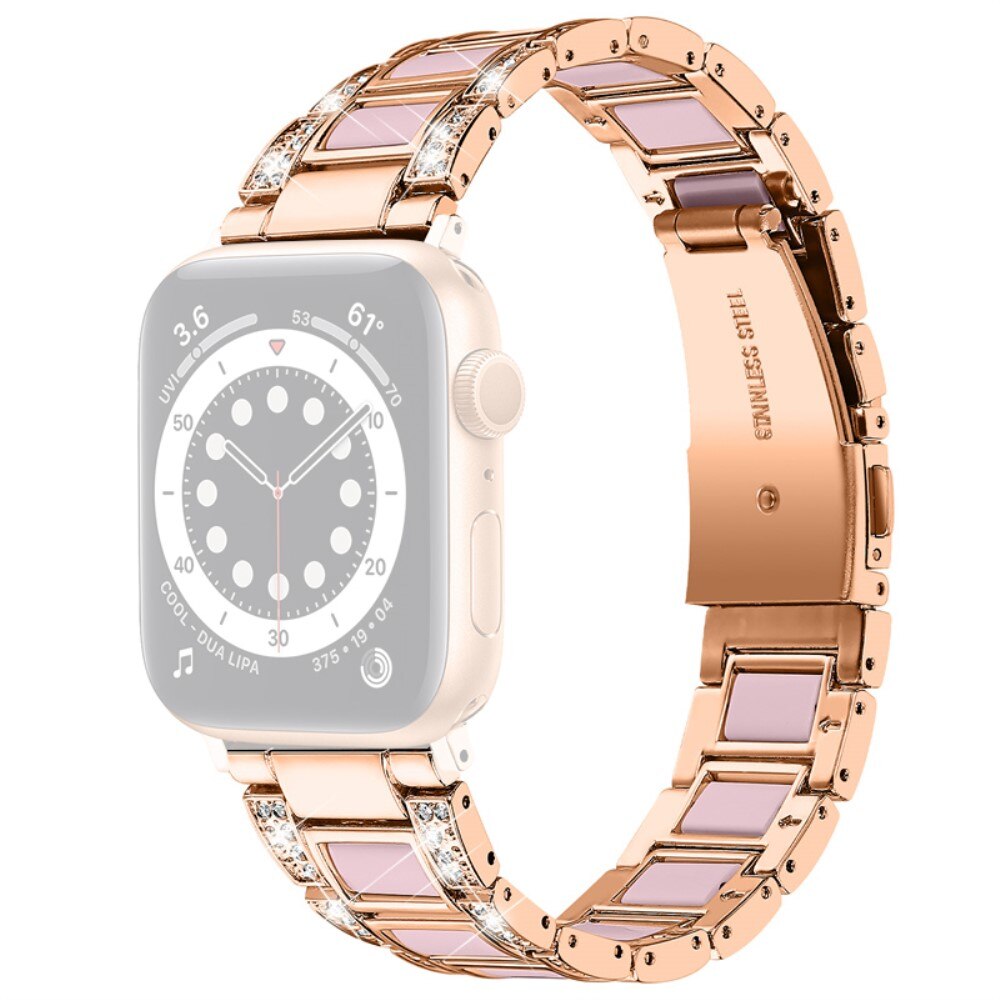 Diamond Bracelet Apple Watch 42/44/45 mm Rosegold Rose