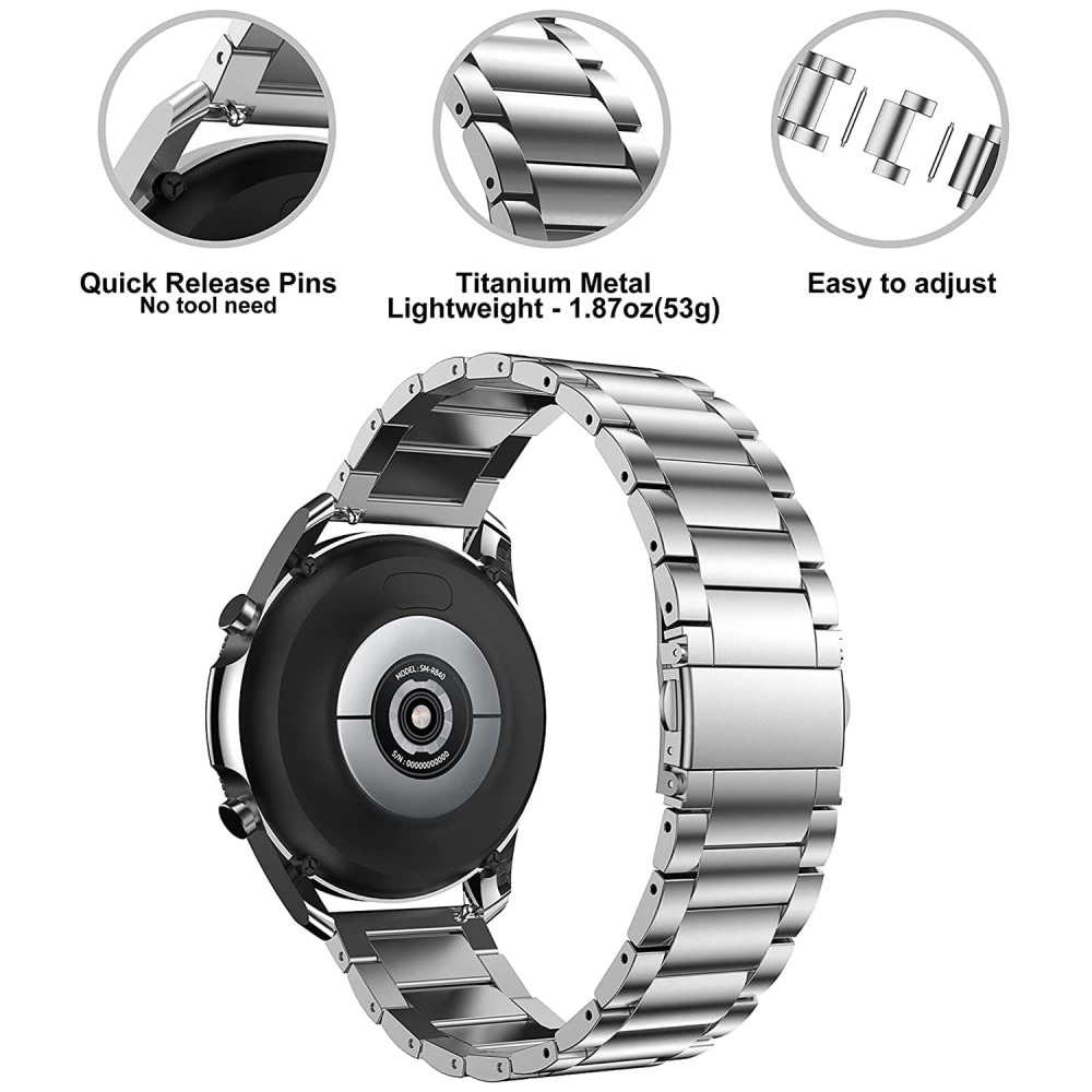 Titaaninen rannekoru Huawei Watch GT 4 46mm hopea