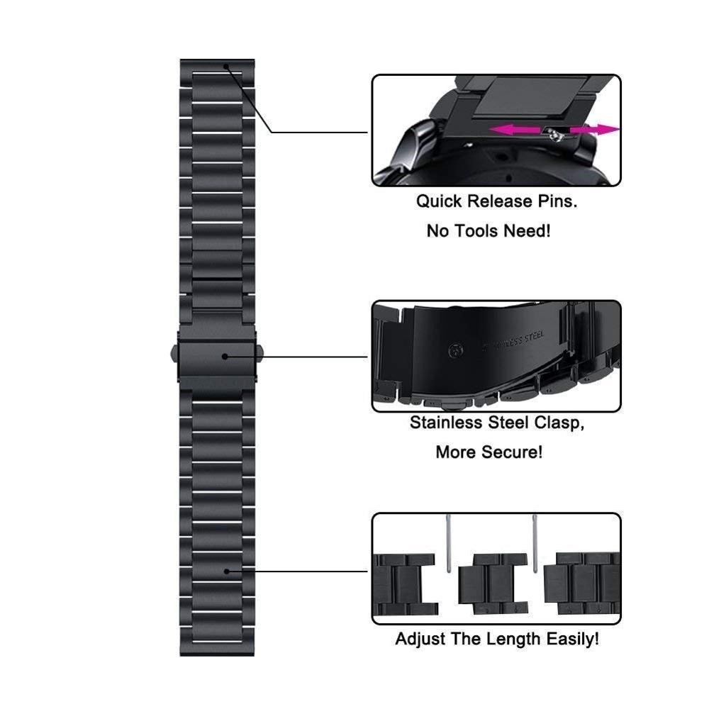 Titaaninen rannekoru OnePlus Watch 2 musta
