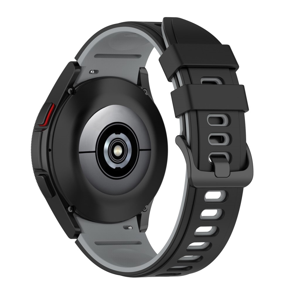 Full Fit Silikoniranneke Urheilu Galaxy Watch 4 40mm musta