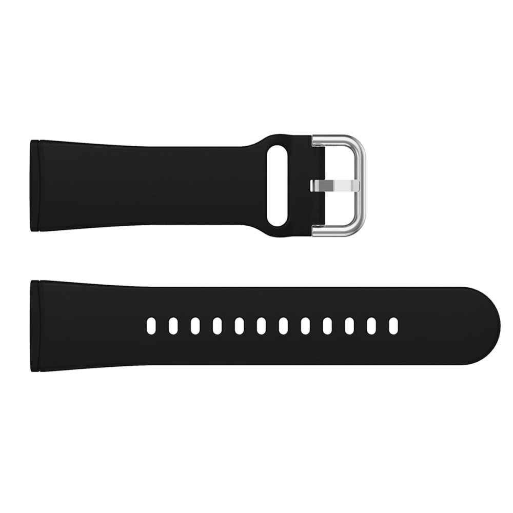 Silikoniranneke Fitbit Versa 4 musta