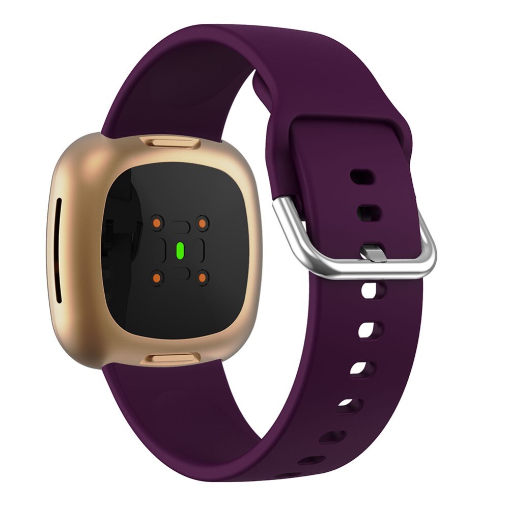 Silikoniranneke Fitbit Versa 4 liila