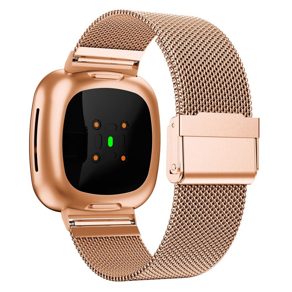 Mesh Bracelet Fitbit Versa 3/Sense Rose Gold