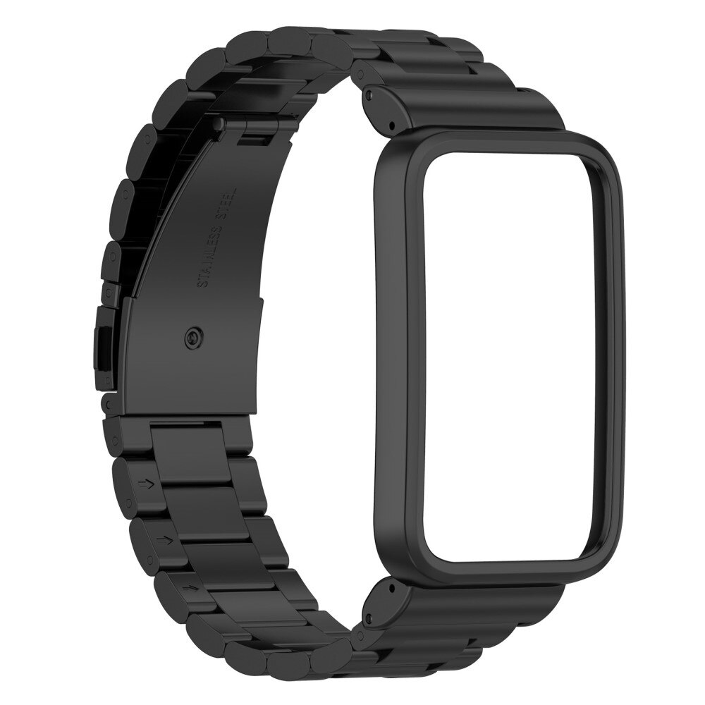 Metalliranneke Xiaomi Mi Band 7 Pro musta