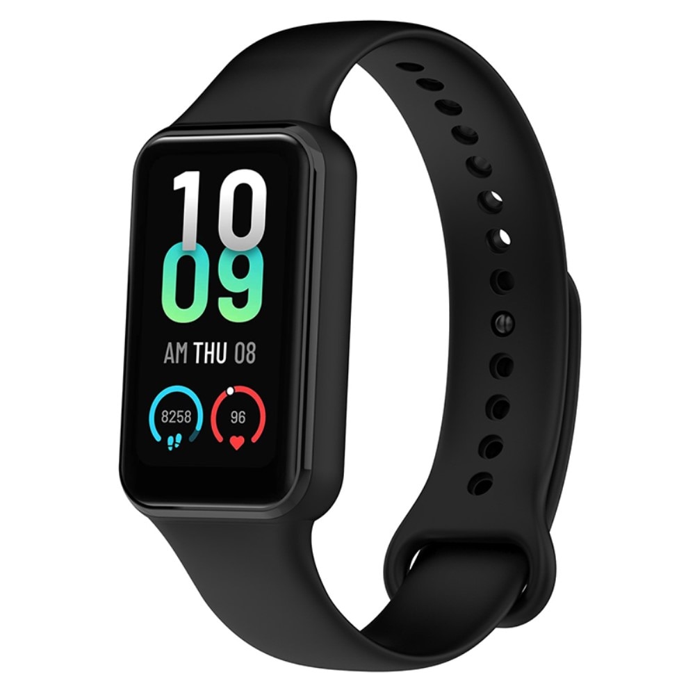 Silikoniranneke Amazfit Band 7 musta