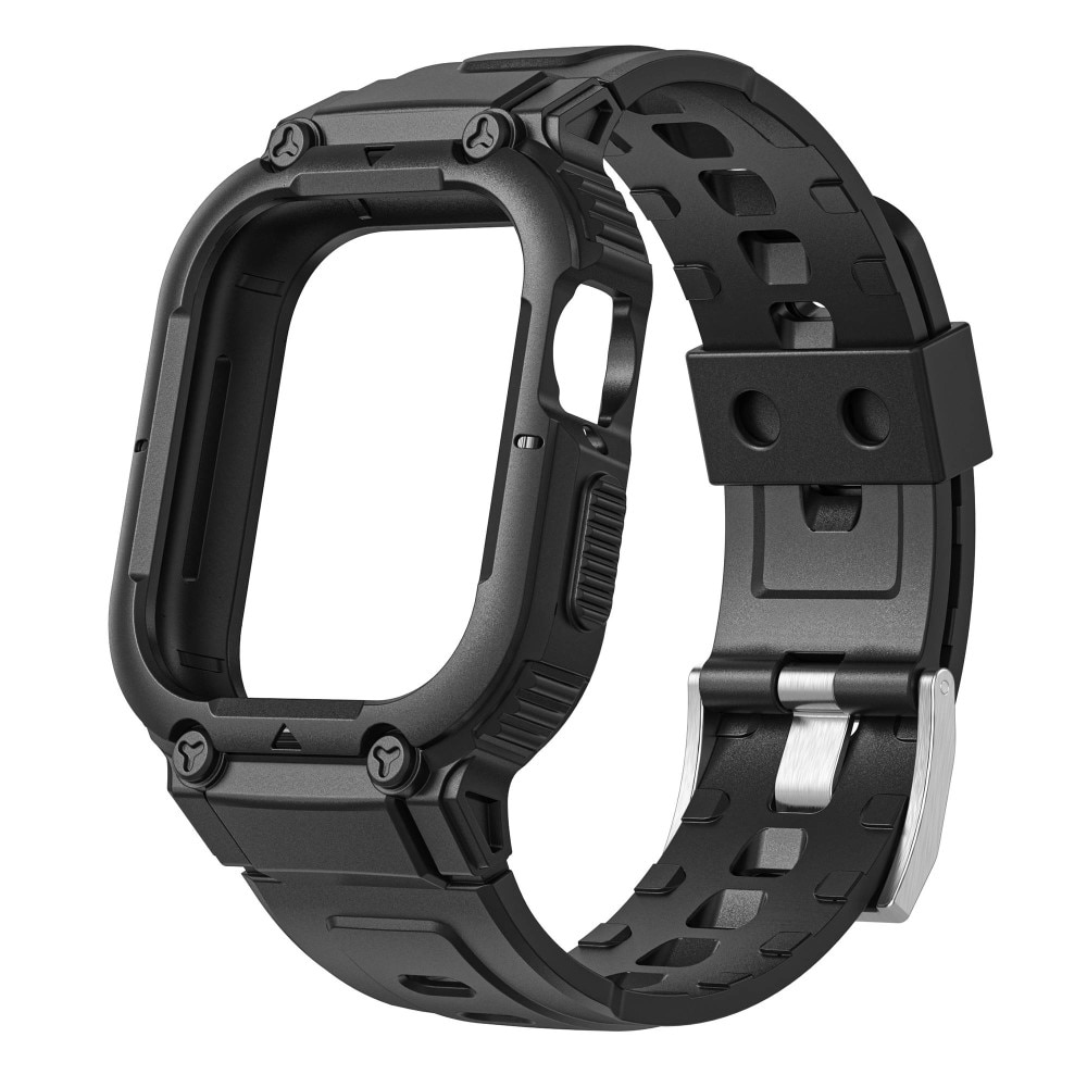 Apple Watch 41mm Series 7 Adventure Kuori + Ranneke musta