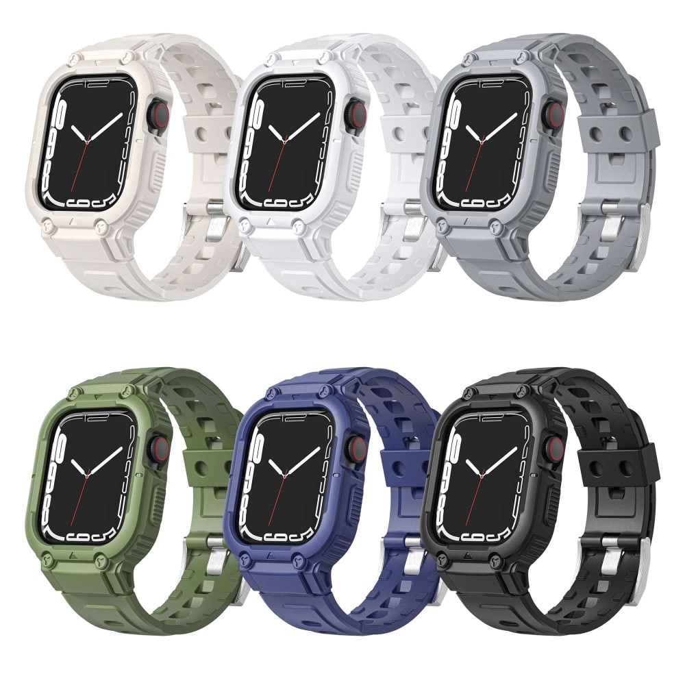Apple Watch 45mm Series 9 Adventure Kuori + Ranneke harmaa