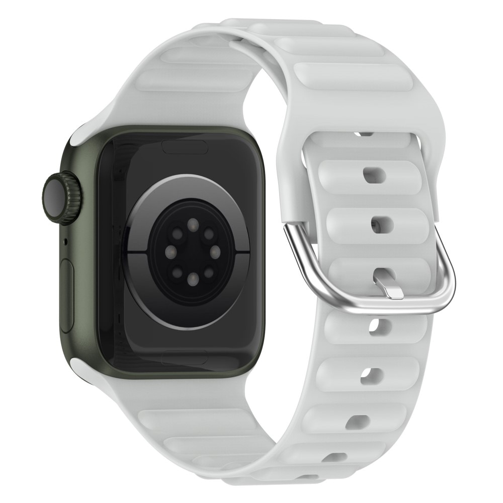 Resistant Silikoniranneke Apple Watch 42mm harmaa