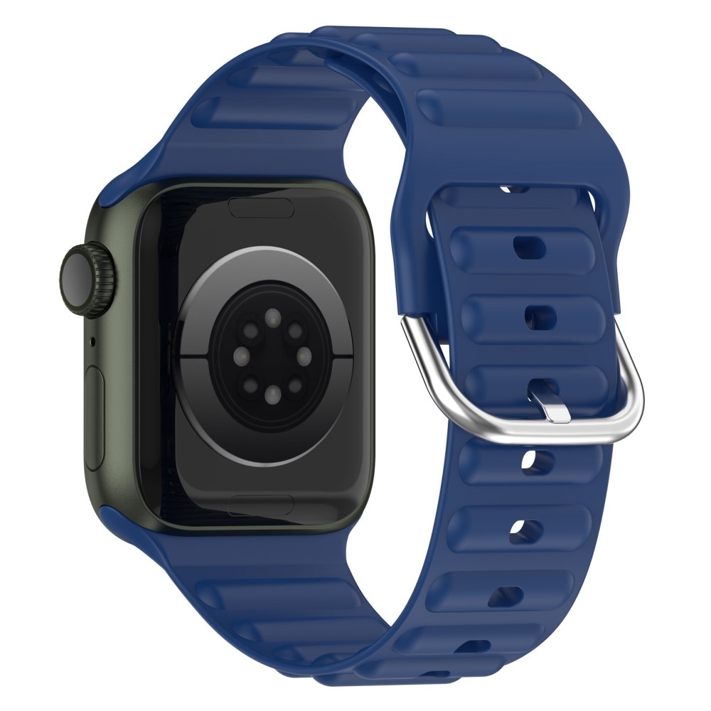 Resistant Silikoniranneke Apple Watch 42mm vaaleansininen