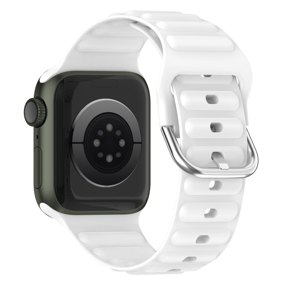 Resistant Silikoniranneke Apple Watch 40mm valkoinen