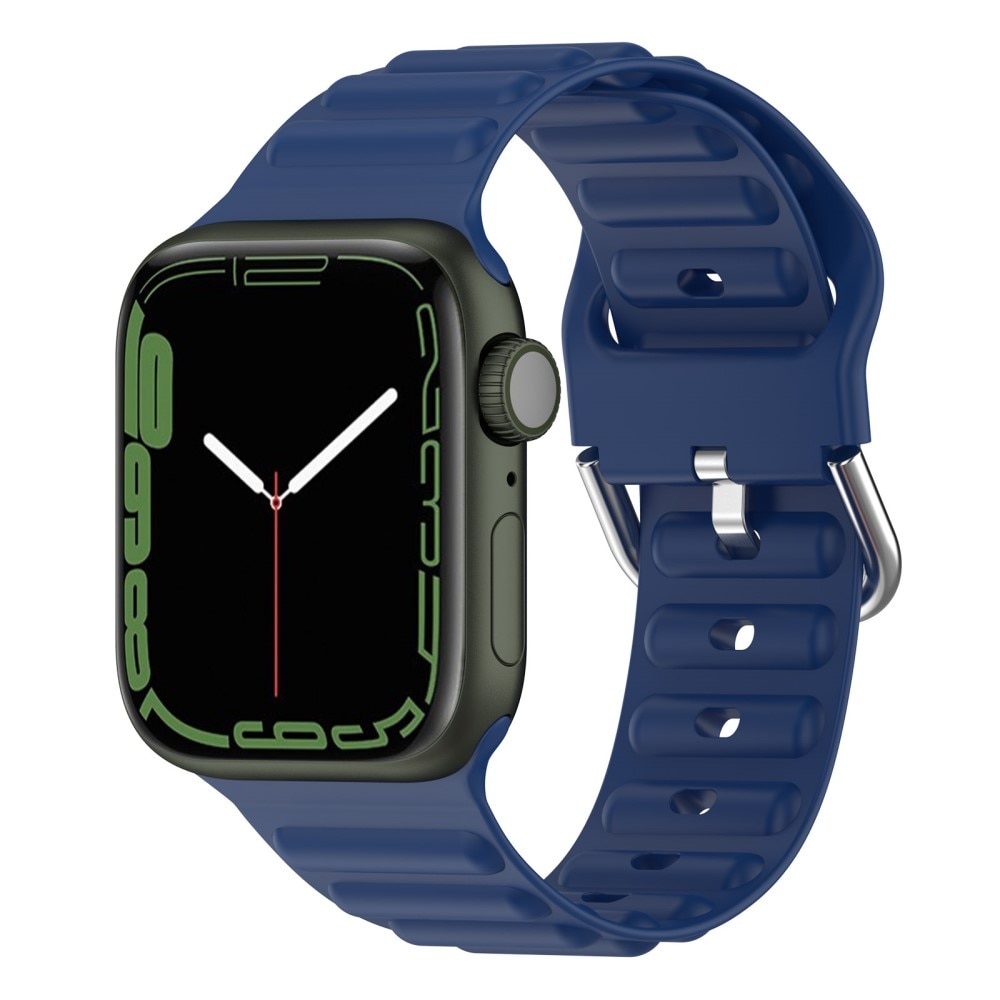 Resistant Silikoniranneke Apple Watch 41mm Series 9 vaaleansininen