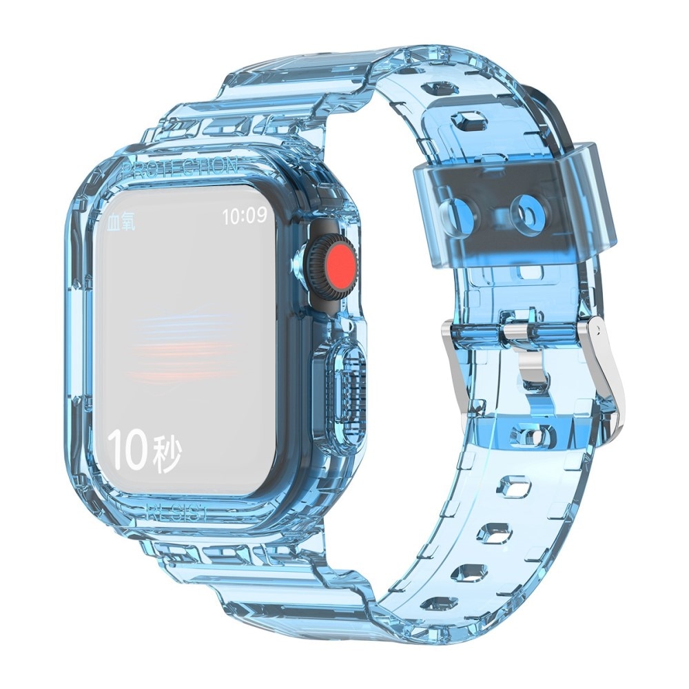 Apple Watch 40mm Crystal Kuori + Ranneke sininen