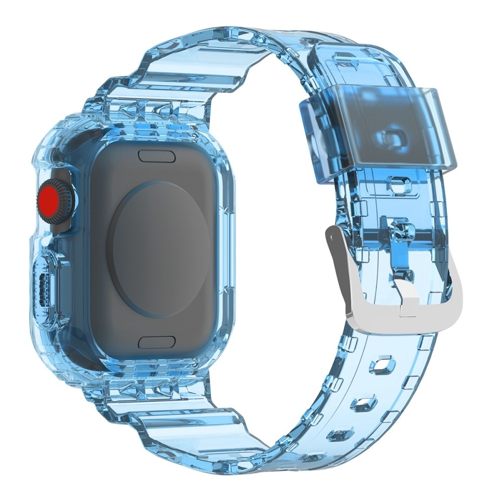 Apple Watch SE 40mm Crystal Kuori + Ranneke sininen
