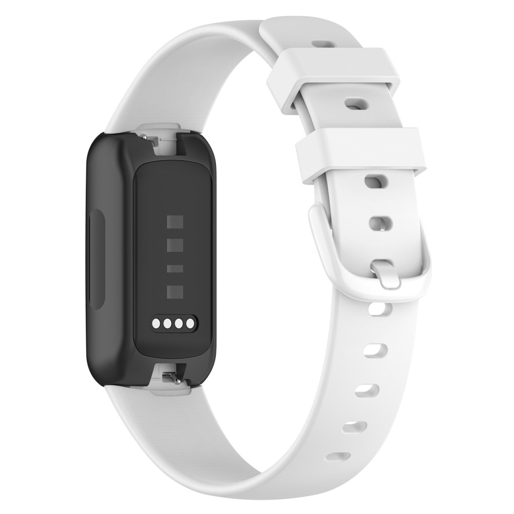 Silikoniranneke Fitbit Inspire 3 valkoinen (Small)