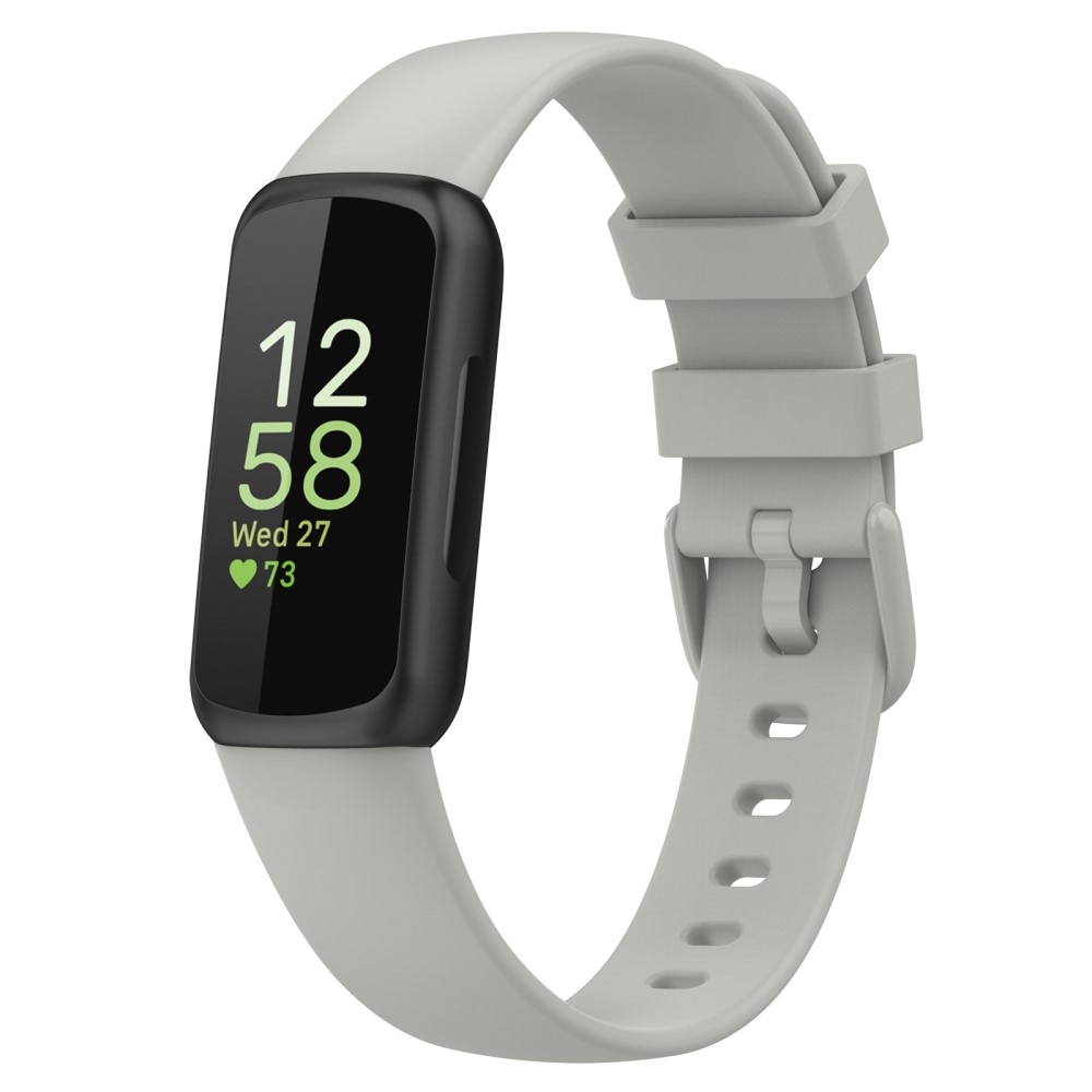 Silikoniranneke Fitbit Inspire 3 harmaa (Large)